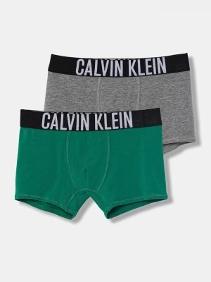 Obrázek produktu Calvin Klein Underwear boxerky dětské bavlněné s elastanem 2-pack zelená