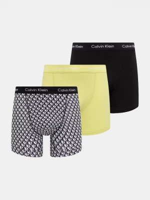 Obrázek produktu Calvin Klein Underwear boxerky pánské bavlněné s elastanem 3-pack žlutá