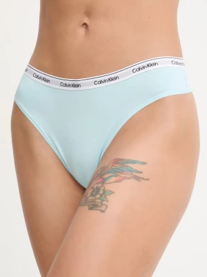 Obrázek produktu Calvin Klein Underwear brazilky dámské bavlněné s elastanem tyrkysová