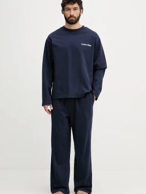 Obrázek produktu Calvin Klein Underwear dvoudílné pyžamo pánské bavlněné námořnická modř