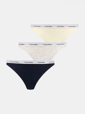 Obrázek produktu Calvin Klein Underwear kalhotky dámské bavlněné s elastanem 3-pack žlutá