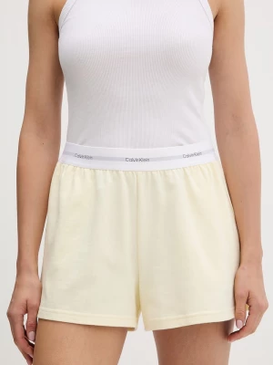 Obrázek produktu Calvin Klein Underwear loungewear šortky dámské bavlněné žlutá