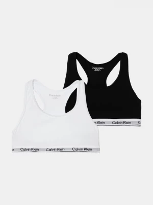 Obrázek produktu Calvin Klein Underwear podprsenka dětská bavlněná s elastanem 2-pack černá