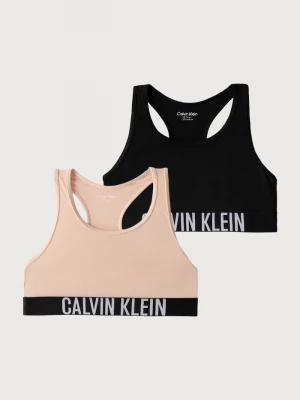 Obrázek produktu Calvin Klein Underwear podprsenka dětská bavlněná s elastanem 2-pack oranžová