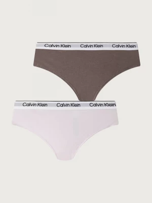 Obrázek produktu Calvin Klein Underwear slipy dětské bavlněné s elastanem 2-pack fialová