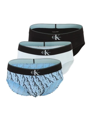 Obrázek produktu Calvin Klein Underwear Slipy nebeská modř / pastelová modrá / černá / bílá