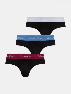 Obrázek produktu Calvin Klein Underwear slipy pánské bavlněné s elastanem 3-pack černá