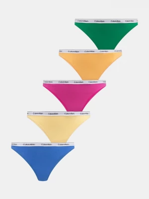 Obrázek produktu Calvin Klein Underwear tanga dámská 5-pack zelená