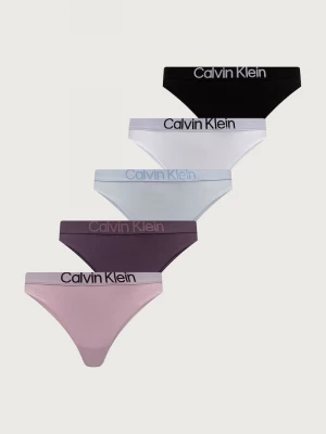 Obrázek produktu Calvin Klein Underwear tanga dámské bavlněné s elastanem 5-pack růžová