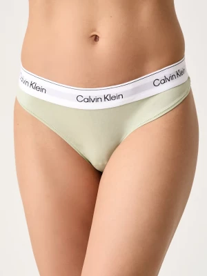 Obrázek produktu Calvin Klein Underwear tanga dámské bavlnou zelená