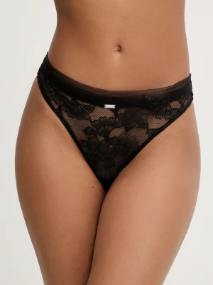Obrázek produktu Calvin Klein Underwear tanga dámské krajkové černá