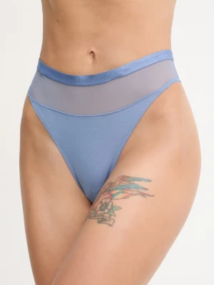 Obrázek produktu Calvin Klein Underwear tanga dámské s modalem modrá