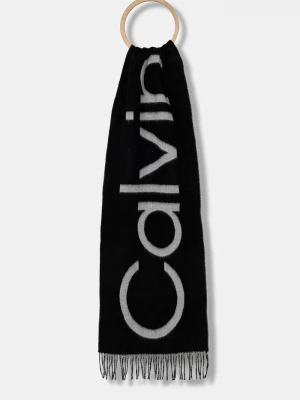 Obrázek produktu Calvin Klein Vlněná šála Calvin Klein černá