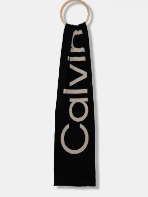 Obrázek produktu Calvin Klein Vlněná šála Calvin Klein černá