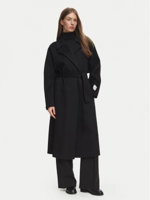 Obrázek produktu Calvin Klein Vlněný kabát Hero LV040WL571 Černá Regular Fit