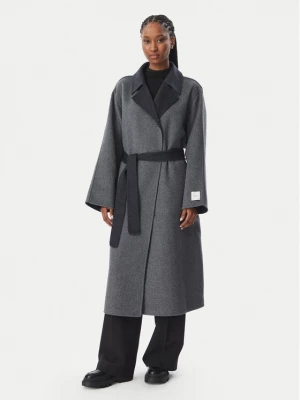 Obrázek produktu Calvin Klein Vlněný kabát Long LV044H538G Šedá Regular Fit