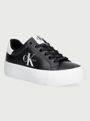 Obrázek produktu Calvin Klein VULC FLATFORM LACEUP LOW LTH sneakers boty dámské černá