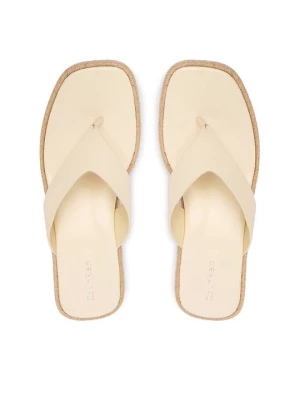 Obrázek produktu Calvin Klein Žabky Block Heel Espa 50 Thong Lth HW0HW02902 Béžová