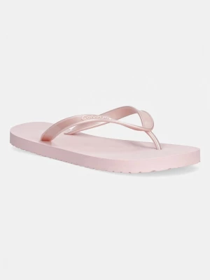 Obrázek produktu Calvin Klein žabky dámské FLIP FLOP TPU METALLIC růžová