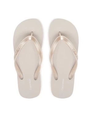 Obrázek produktu Calvin Klein Žabky Flatform Flip Flop Met Tpu HW0HW03120 Stříbrná