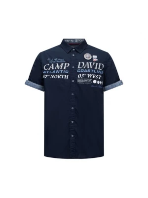 Obrázek produktu CAMP DAVID Košile 'French Coast I' noční modrá / modrá džínovina / bílá
