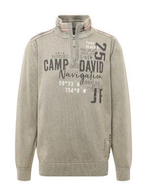 Obrázek produktu CAMP DAVID Svetr šedá / khaki / černá
