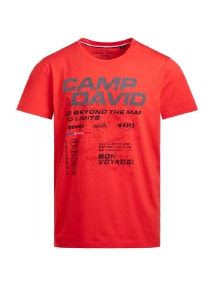 Obrázek produktu CAMP DAVID Tričko 'French Coast I' červená / černá / bílá