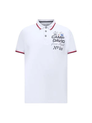 Obrázek produktu CAMP DAVID Tričko 'French Coast I' námořnická modř / kouřově modrá / bílá