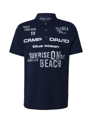 Obrázek produktu CAMP DAVID Tričko marine modrá / bílá