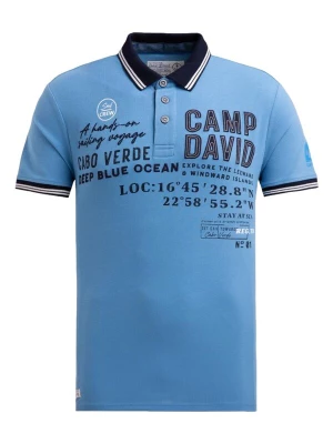 Obrázek produktu CAMP DAVID Tričko modrá / námořnická modř / bílá