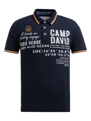 Obrázek produktu CAMP DAVID Tričko námořnická modř / jasně oranžová / bílá