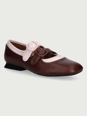 Obrázek produktu Camper baleríny kožené Casi Myra hnědá
