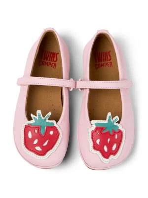 Obrázek produktu Camper Dětské kožené baleríny Camper TWS Kids růžová