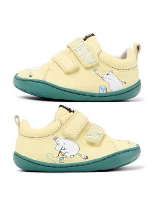 Obrázek produktu Camper Dětské kožené polobotky Camper Peu Cami TWS FW by Moomin žlutá
