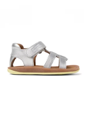 Obrázek produktu Camper Dětské kožené sandály Camper Bicho FW stříbrná