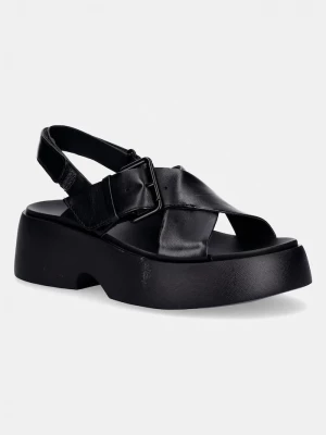 Obrázek produktu Camper Kožené sandály Tasha černá