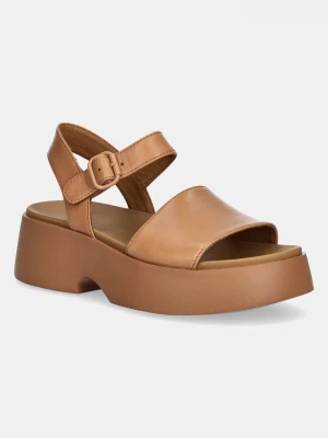 Obrázek produktu Camper Kožené sandály Camper Tasha hnědá