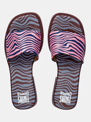 Obrázek produktu Camper pantofle s odkrytými prsty dámské kožené Dana růžová
