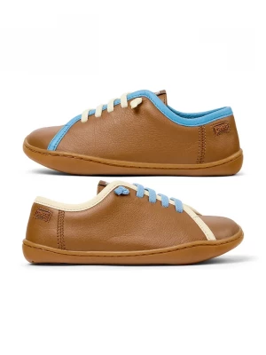 Obrázek produktu Camper Polobotky dětské nubukové Peu Cami K's TWS hnědá