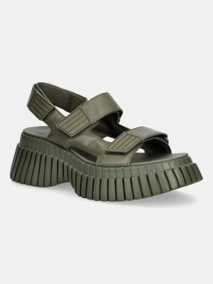 Obrázek produktu Camper sandály na platformě dámské kožené Pix BCN zelená