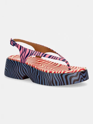 Obrázek produktu Camper sandály na platformě dámské kožené Tasha růžová