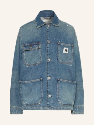 Obrázek produktu Carhartt Wip Džínová Bunda Og Michigan Coat 01ej blue, destroy wash, splatter