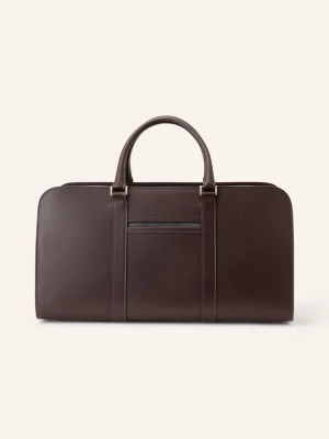 Obrázek produktu Carl Friedrik Cestovní Taška Na Víkend Palissy tmavě hnědá / stříbrná