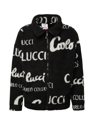 Obrázek produktu Carlo Colucci Fleecová mikina černá / offwhite