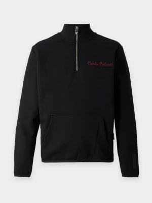Obrázek produktu Carlo Colucci Mikina režná / rubínově červená / černá