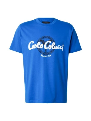 Obrázek produktu Carlo Colucci Tričko královská modrá / černá / bílá