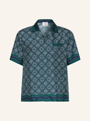 Obrázek produktu Casablanca Letní Košile Comfort Fit Z Hedvábí tmavě zelená / krémová / tmavě modrá