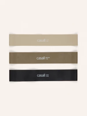 Obrázek produktu Casall 3dílná Sada Fitness Pásů béžová / khaki / černá