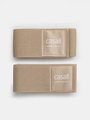 Obrázek produktu Casall Cvičební odporové pásy Casall 2-pack béžová
