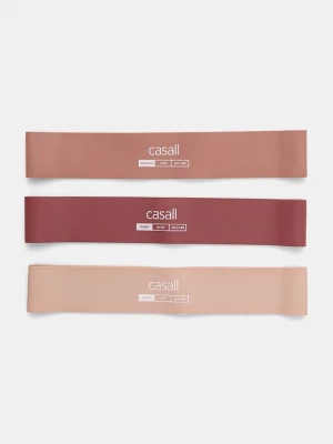 Obrázek produktu Casall Cvičební odporové pásy Casall 3-pack růžová